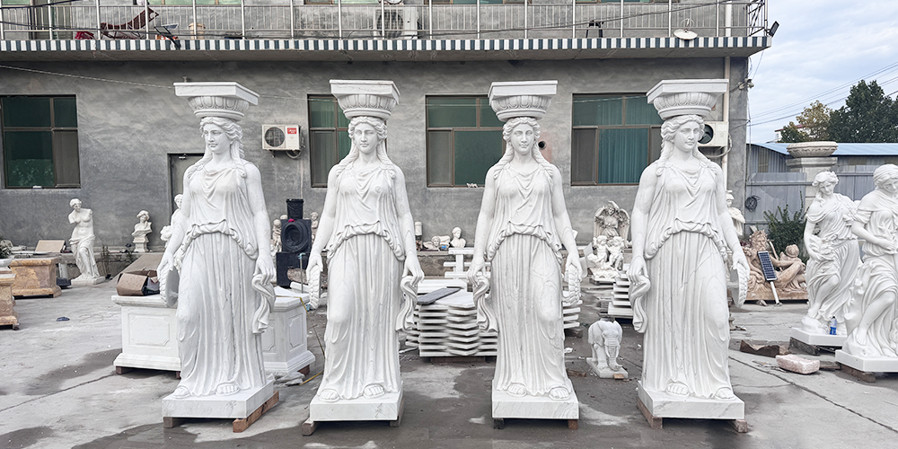Indoor marble sculpture project