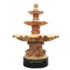 Large Size Outdoor Garden Decoration Carving Marble Stone Water Fountain for Sale