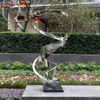 Factory Direct Modern Style of Stainless Steel Sculpture for Garden