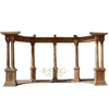New Style Grand Marble White Outdoor Gazebo