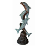 Garden Decorations Dolphin Statue Bronze Fountain 