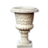 Stone Flowerpot Stone Flowerpot Decorative Garden Stone Yellow Granite Flowerpot