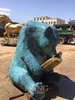Bronze Metal Carved Wild Bear Sculpture Life Size Bronze Statue