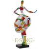 Manufactory Wholesale Life Size Fiberglass Sculpture Indoor Fat Lady for Sale