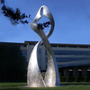Modern Outdoor Garden Decoration Art Abstract Large Metal Stainless Steel Sculpture