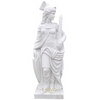 Life Size and Classic Roman Style Marble Female Figure Soldier Sculpture for The Garden