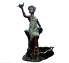 Factory directly sale high quality brass girl statue fountain 