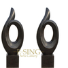 Hand Carved Marble Modern Stone Sculpture Abstract for Sale
