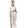 High Quality White Marble Stone Virgin Mary Statue
