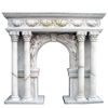 Hand Carved Marble Door Surround for Decor