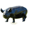 Garden Decoration Bronze Life Size Street Art Animal Sculpture Pig Statue