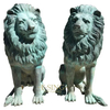 Outdoor Brass Copper Factory Handmade Metal Bronze Lion Sculpture