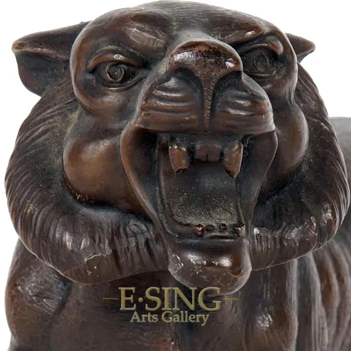 Bronze Tiger Statue Large Outdoor Decoration Life Size Sculpture