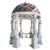 Factory Supply European Style Round Stone Six lady Gazebo for Garden