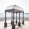 Rectangle Casting Iron Garden Gazebo with Six Pillars for Sale