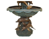 High Quality Garden Decorations Dolphin Statue Bronze Fountain 