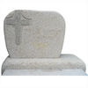 Wholesale Marble Granite Cross Tombstone Headstone in Cheap Price