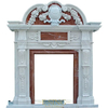 Exported to Worldwide Chinese Wholesale Natural Marble Fireplace Model