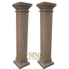 Marble Column High Quality Yellow Marble Roman Decorative Column Marble Pillar