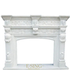 Factory Direct White Marble Electric Fireplace