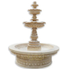 Garden Hand Carved Stone Water Vase Fountain for Sale