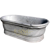 Modern Natural Stone White Marble Bathtub for Sale