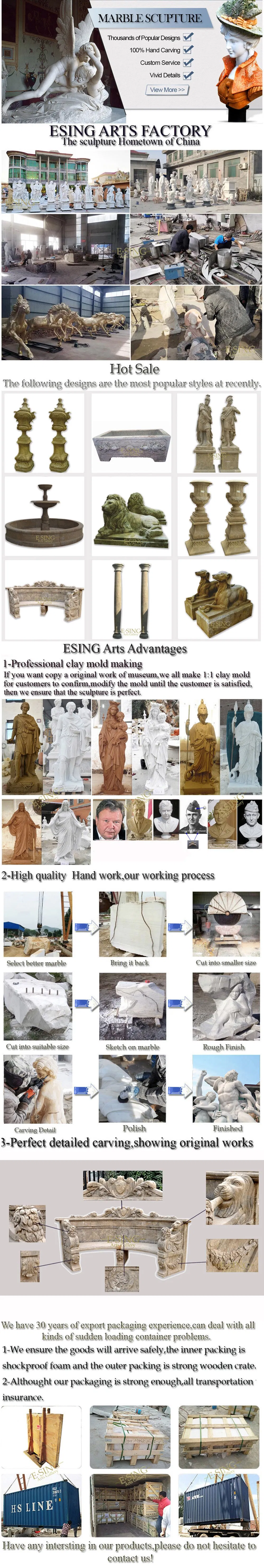 Popular Antique Architecture Marble Garden Columns