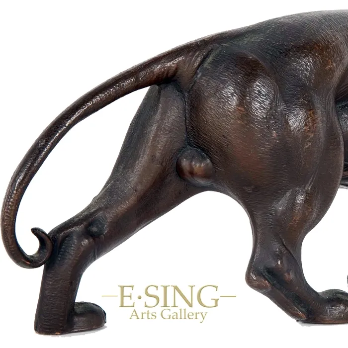 Bronze Tiger Statue Large Outdoor Decoration Life Size Sculpture