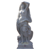 High Quality Hand Carved White Marble Nude Lady Figure Statue for Hotel And Villa 