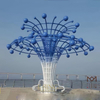 Outdoor Garden Decorative Large Statue Metal Life Size Stainless Steel Sculpture