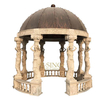 Factory Direct Sale Large Statue Gazebo Natural Marble Pavillion