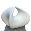 Factory Direct Sale Outside White Marble Abstract Statue Natural Stone Sculpture