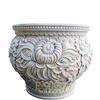 Garden Decorative Indoor White Stone Flowerpot