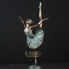 Bronze Life Size Beautiful Customized Dancing Lady Sculpture
