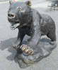 Outdoor Park Decoration Large Metal Animal Sculpture Bronze Brass Bear Sculpture for Sale