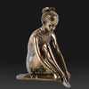 Beautiful Elegant Bronze Ballet Dancer Girl Sculpture