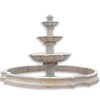 Hot Sale Garden Marble layer Water Fountain