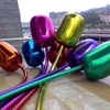 Colorful High Quality Mirror Stainless Steel Balloon Sculpture for Garden