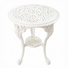 High Quality Outdoor Round Casting Iron Table for Home Garden Decoration