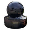 Black Stone Spinning Ball Water Fountain Marble Rolling Water Ball Fountain for Garden