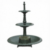 Large Outdoor 3 Tiers Cast Iron Water Simple Garden Fountains for Sale
