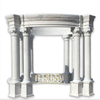 Outdoor Hand Carved White Marble Garden Gazebo with Dome