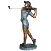 Sleek Line Art Bronze Figure of a Man Cultural Depth to Contemporary Interiors