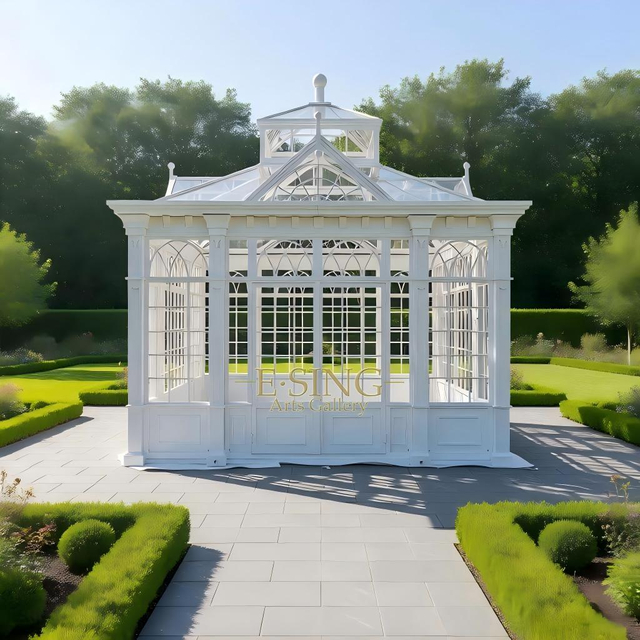 Garden Large Wrought Iron Frame Gazebo