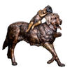 Hand-Cast Bronze Sculptures for Modern Art Collections and Interior Design