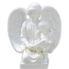 Life Size Hand Carved Large Garden Stone Religious White Marble Jesus Cross Sculpture Statue for Church