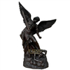 Outdoor Cast Metal Bronze Angel Garden Statue Wholesale Life Size Bronze Angel with Wings Statue