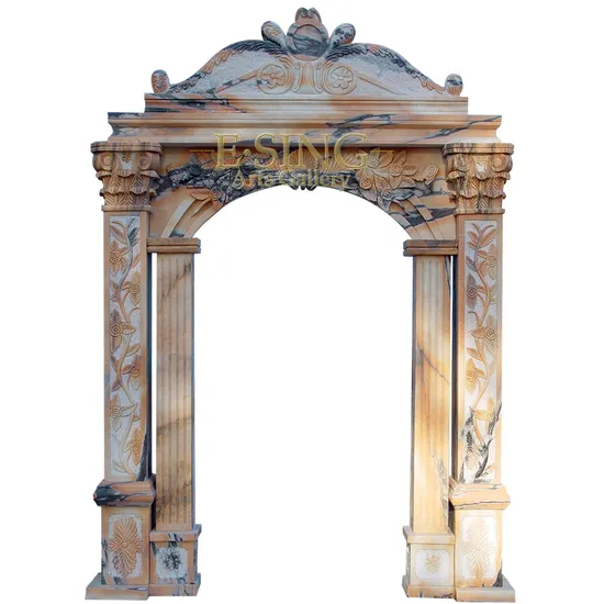 Outdoor Marble Door Surround for Decor