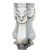 China White Marble Column Pillar Design Marble Pillars and Column for Interior Indoor Marble Column