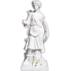 Hand Made Nude Lady Famous Statue for Indoor, Natural White Marble, Home Decoration